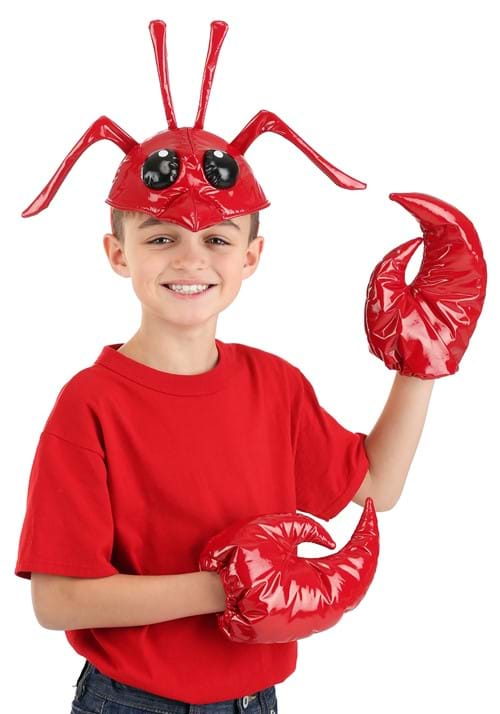 Kid's Red Lobster Accessory Costume Kit - US 5782