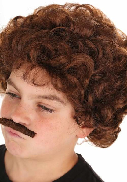 Lovable Luchador Kid's Wig and Mustache Costume Kit - US 5365