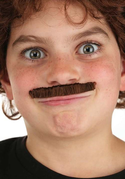 Lovable Luchador Kid's Wig and Mustache Costume Kit - US 5365