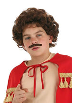 Lovable Luchador Kid's Wig and Mustache Costume Kit - US 5365