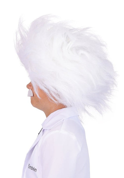 Kid's Mad Scientist Costume Wig and Mustache Kit - US 2049