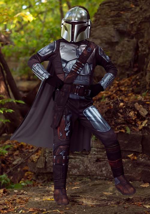 Kids Mandalorian Beskar Armor Costume - US 4429