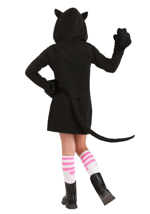 Girl's Midnight Kitty Costume - US 3955