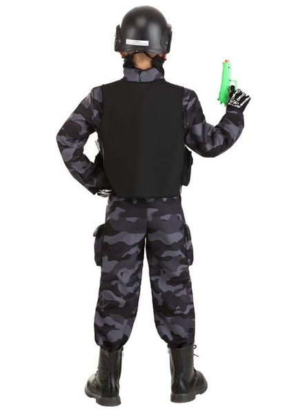 Midnight Navy Seal Costume for Children - US 3204