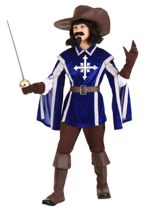 Kid's Mighty Musketeer Costume - US 7523