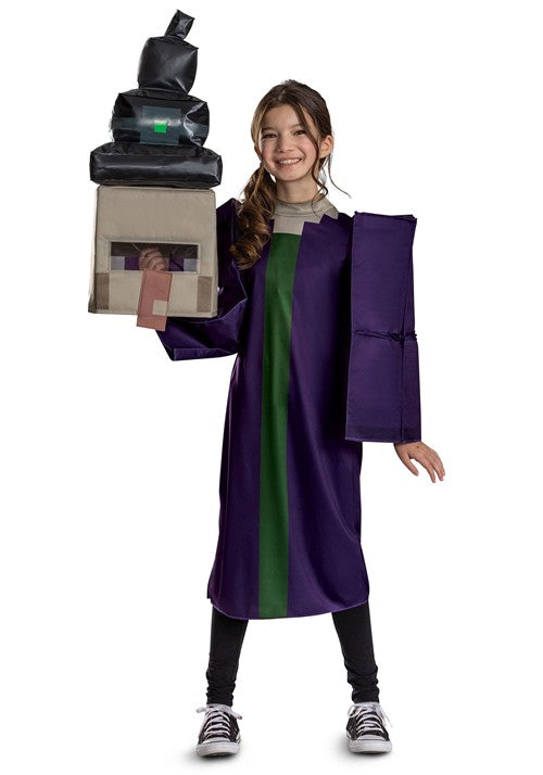Kid's Minecraft Deluxe Witch Costume - US 8301