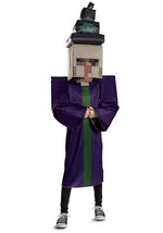 Kid's Minecraft Deluxe Witch Costume - US 8301