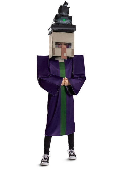 Kid's Minecraft Deluxe Witch Costume - US 8301