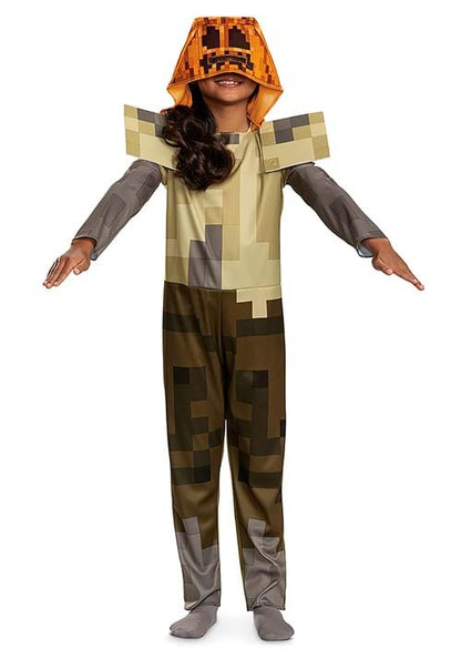 Minecraft Husk Jack O'Lantern Kid's Costume - US 8563