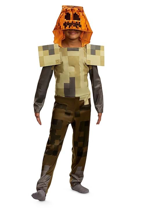 Minecraft Husk Jack O'Lantern Kid's Costume - US 8563