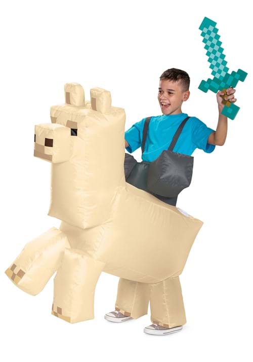 Minecraft Inflatable Llama Ride-On Costume for Kids - US 2598
