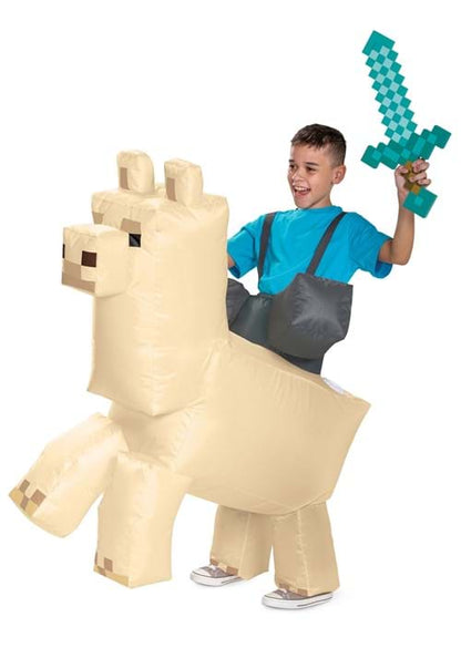 Minecraft Inflatable Llama Ride-On Costume for Kids - US 2598
