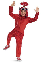 Kid's Minecraft Mooshroom Hooded Jumpsuit Costume - US 4700