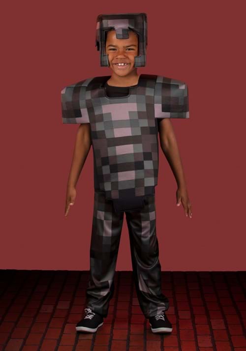 Minecraft Netherite Armor Deluxe Costume for Kids - US 5736