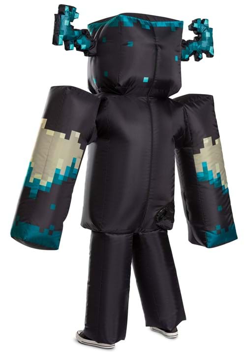 Kid's Minecraft Warden Inflatable Costume - US 4774