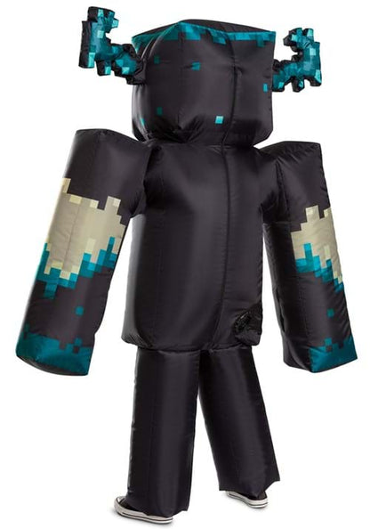Kid's Minecraft Warden Inflatable Costume - US 4774