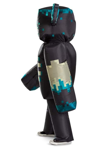 Kid's Minecraft Warden Inflatable Costume - US 4774