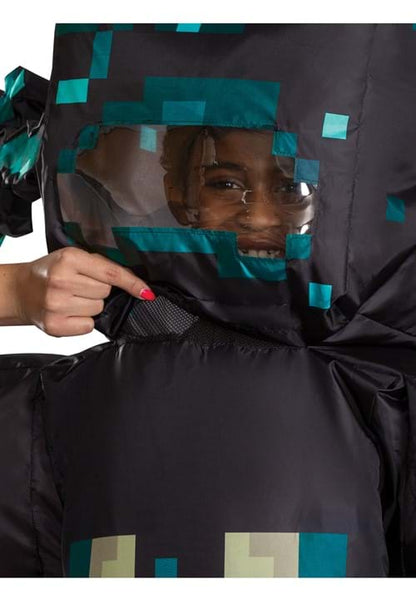 Kid's Minecraft Warden Inflatable Costume - US 4774