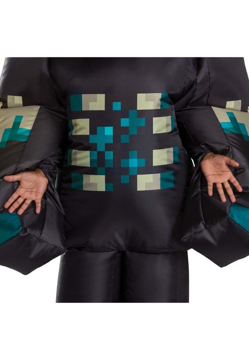Kid's Minecraft Warden Inflatable Costume - US 4774