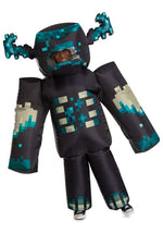Kid's Minecraft Warden Inflatable Costume - US 4774