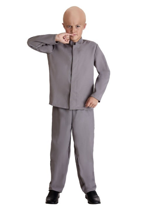 Mini Grey Suit Costume for Boys - US 9762