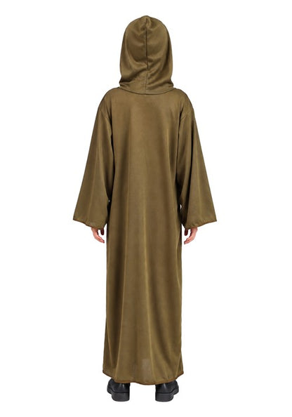 Kid's Monk Olive-Colored Costume Robe - US 0678