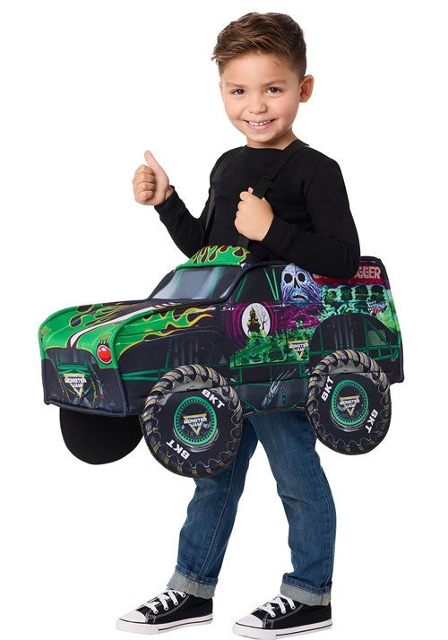 Kid's Monster Jam Grave Digger Ride-A-Long Costume - US 1409