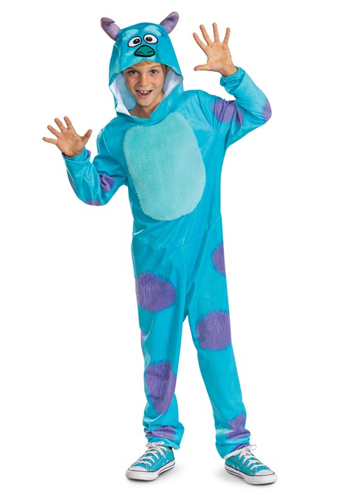 Kid's Monsters Inc Classic Sulley Jumpsuit Costume - US 0146
