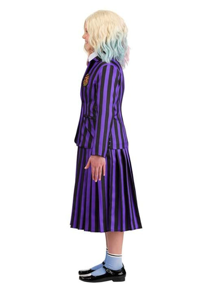 Girl's Deluxe Nevermore Academy Enid Sinclair Wednesday Costume - US 1565