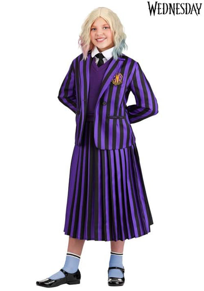 Girl's Deluxe Nevermore Academy Enid Sinclair Wednesday Costume - US 1565