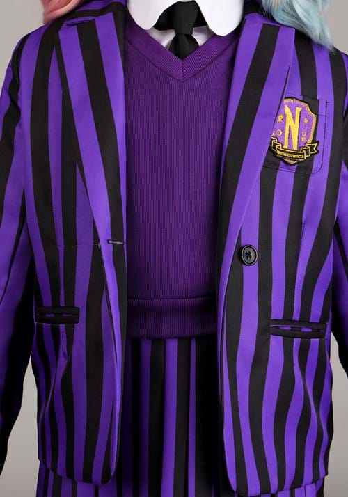 Girl's Deluxe Nevermore Academy Enid Sinclair Wednesday Costume - US 1565