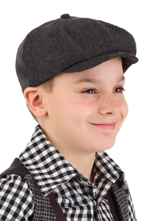 Newsboy Costume Cap for Kids - US 7261