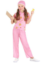 Nice Pink Nurse Costume for Girls - US 3490