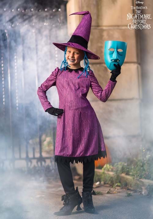 Disney Nightmare Before Christmas Shock Costume for Girls - US 8286
