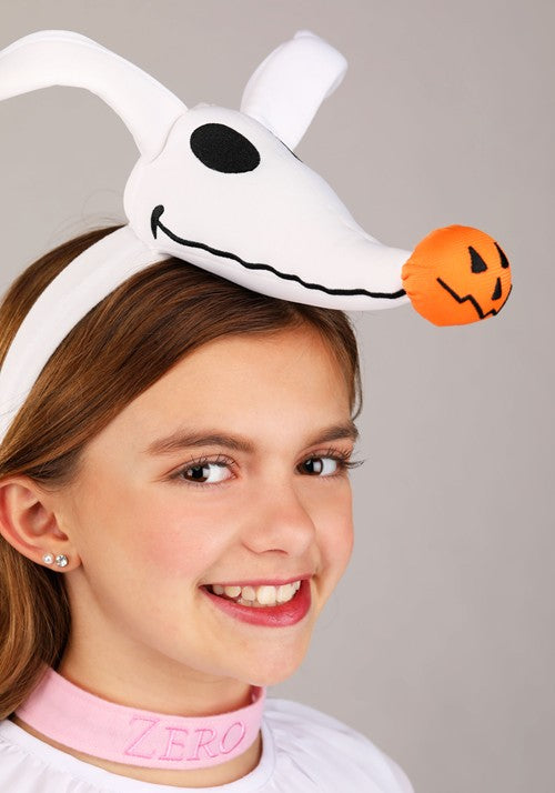 Girl's Disney Nightmare Before Christmas Zero Costume Dress - US 2068
