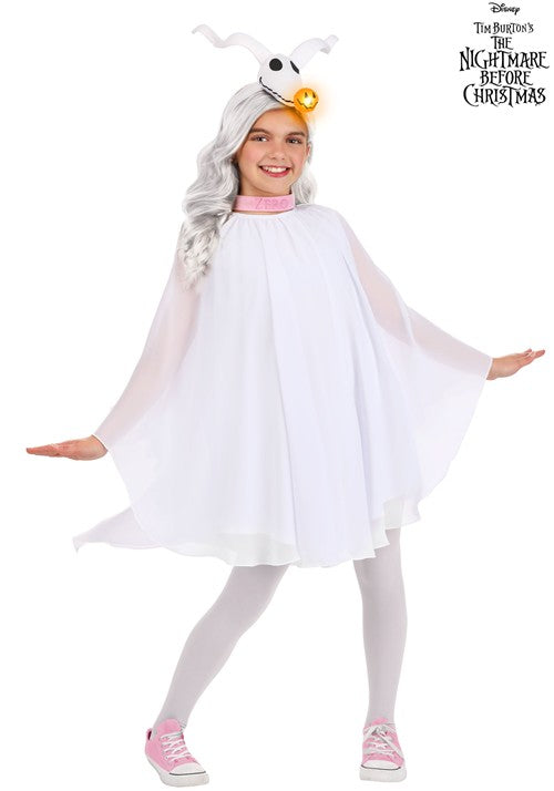 Girl's Disney Nightmare Before Christmas Zero Costume Dress - US 2068