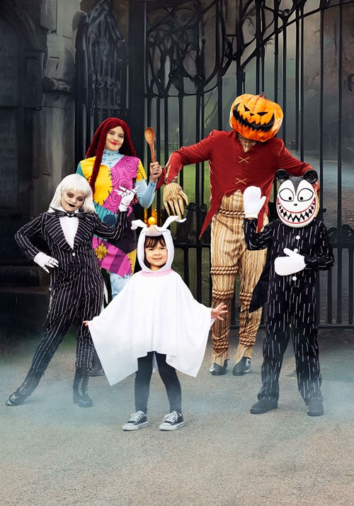 Nightmare Before Christmas Zero Costume Poncho for Kids - US 6141