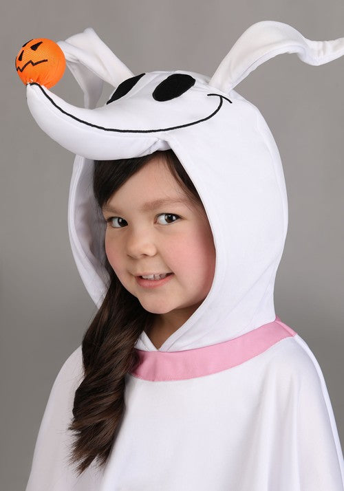 Nightmare Before Christmas Zero Costume Poncho for Kids - US 6141