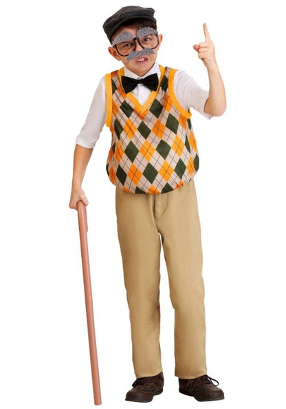 Old Man Costume for Kids - US 5792