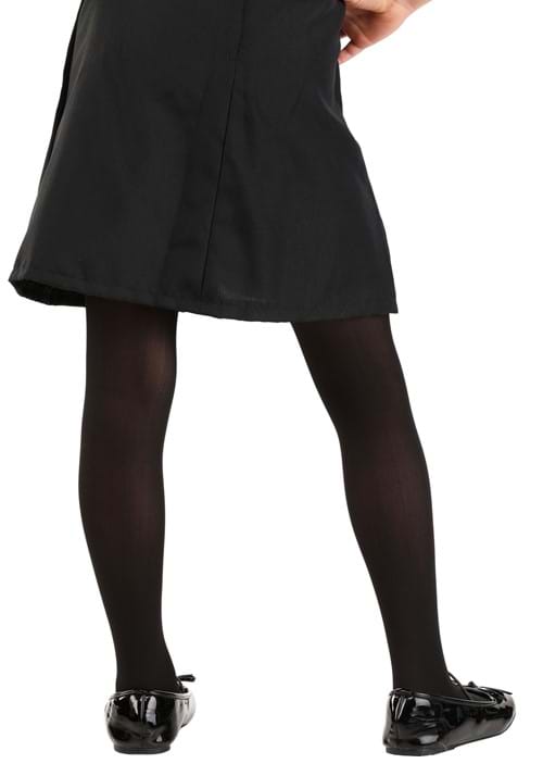 Opaque Black Tights for Kids - US 2609