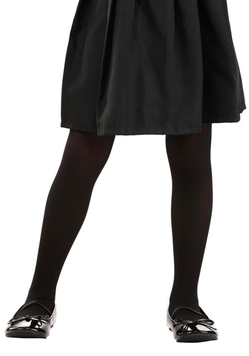 Opaque Black Tights for Kids - US 2609