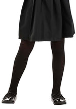 Opaque Black Tights for Kids - US 2609