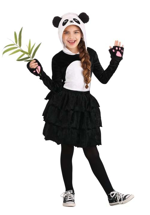 Party Dress Panda Costume for Kids - US 7890
