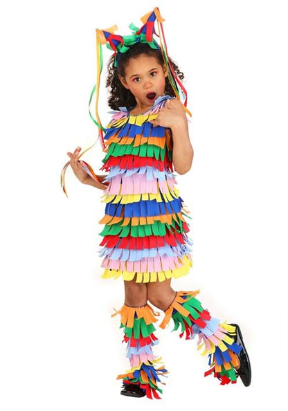 Piñata Costume Dress for Girls - US 7832