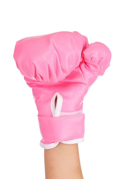 Kid's Pink Boxing Costume Gloves - US 5967
