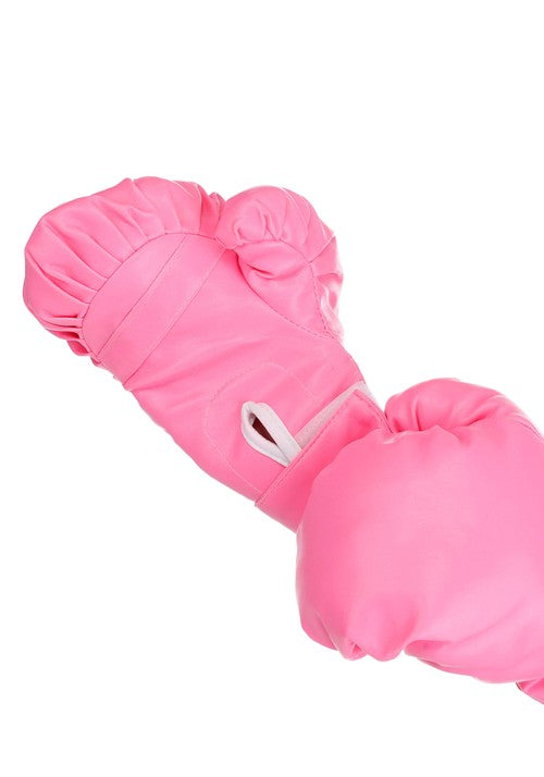 Kid's Pink Boxing Costume Gloves - US 5967