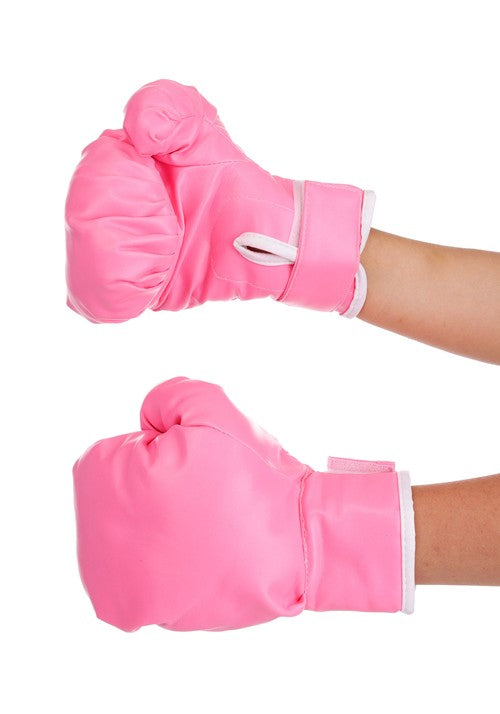 Kid's Pink Boxing Costume Gloves - US 5967