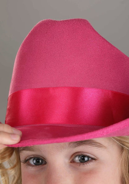 Pink Cowboy Costume Hat for Girls - US 6462
