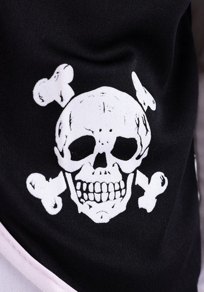 Kid's Pirate Black Costume Vest Accessory - US 2324