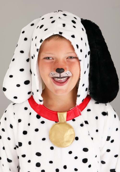 Plush Dalmatian Puppy Jumpsuit for Kids - US 8423